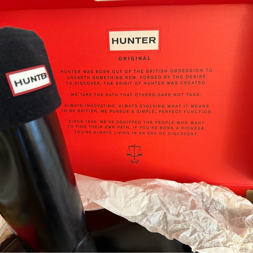 Hunter boots brand new